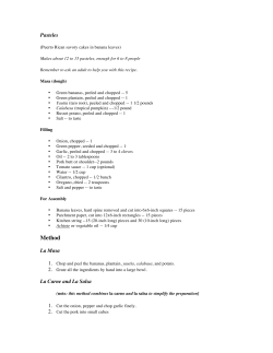 Grandma`s Gift Pasteles recipe