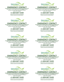 emergency contact emergency contact emergency contact