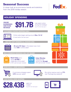 2016 Holiday Season - FedEx Small Business Center