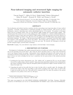 Near-infrared imaging and structured light ranging for