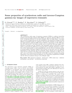Some properties of synchrotron radio and inverse