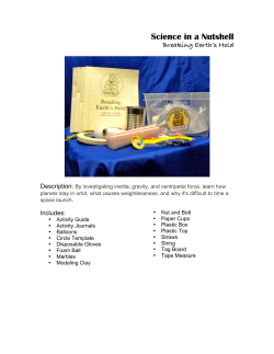 Science in a Nutshell - Mayville State University