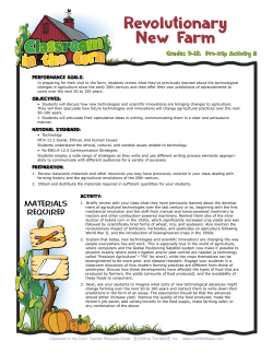 Revolutionary New Farm