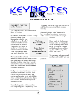 March, 2016 Volume 216 Number 3 What`s Inside