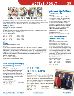 Active Adults 50+ Classes