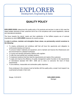 quality policy