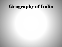 Geography of India
