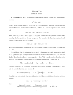 Fourier Series
