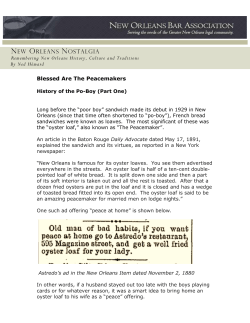 Blessed are the Peacemakers - New Orleans Bar Association