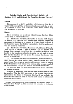 Detailed Study and Constitutional Validity of Sections 21(1) and 22