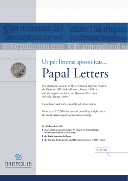 Papal Letters