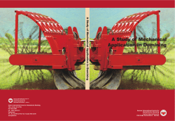 A Study of Mechanical Application in Demining