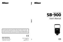 Nikon SB-900