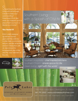 Brochure - Polo Lakes | Wellington