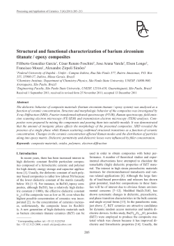 Structural and functional characterization of barium zirconium