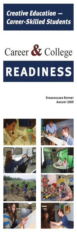 Creative Education, Career Skilled Students