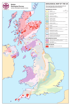 British Geological Survey GEOLOGICAL MAP OF THE UK
