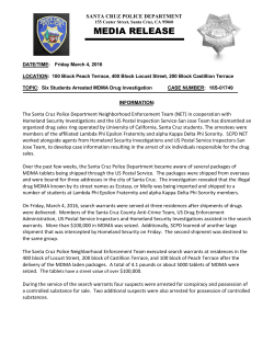 3/7/16 - City of Santa Cruz