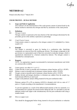 4.2 Crude Protein