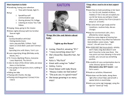 Things We Like and Admire about Katie: &ldquo;Lights up the Room