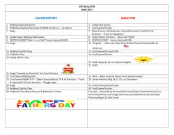 site bulletin - Potter County Human Services