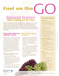 Balanced Nutrition - Carpenters` Combined Funds