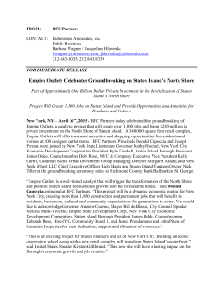 NYCEDC Celebrates Groundbreaking of New York Wheel and
