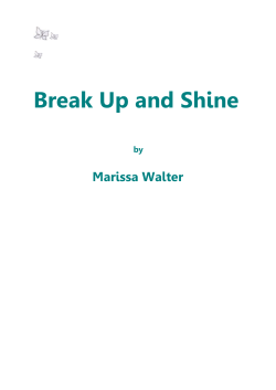 Break Up and Shine Chapter One The 5 stages of grief and beyond