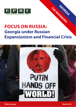 Focus on Russia - Georgian Review