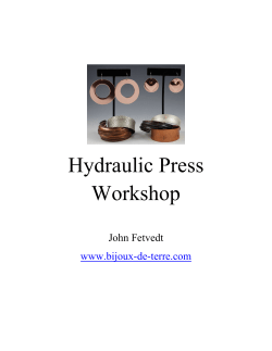 Hydraulic Press Workshop