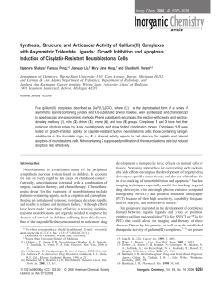 Synthesis, Structure, and Anticancer Activity of Gallium(III