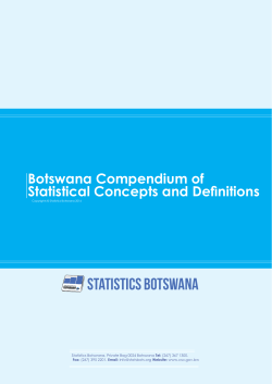 Botswana Compendium of