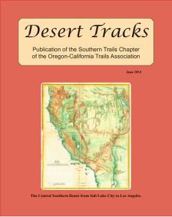 June 2014 - Southern Trails Chapter of OCTA