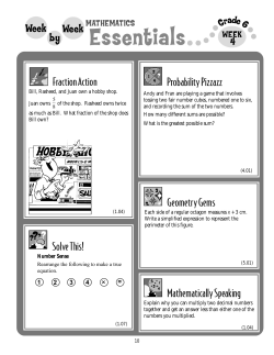 Essentials - Homeschool Math