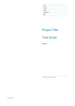 usability test script