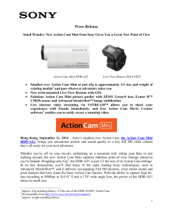 NEWS RELEASE: Immediate