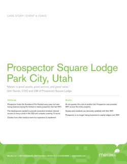 Prospector Square Lodge Park City, Utah