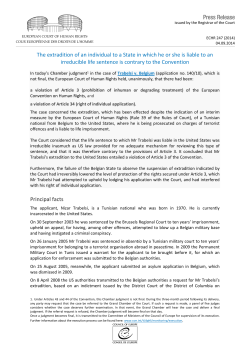 PR - Chamber Judgment - HUDOC