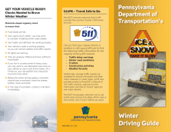 GET YOUR VEHICLE READY