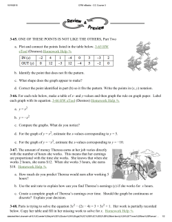 365. ONE OF THESE POINTS IS NOT LIKE THE OTHERS, Part Two