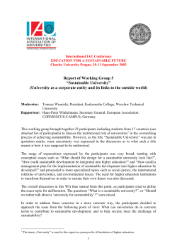 International IAU Conference