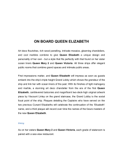 on board queen elizabeth