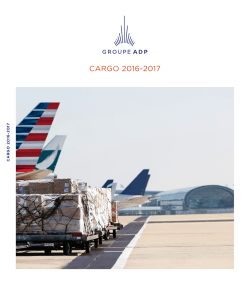 cargo 2016-2017 - A&eacute;roports de Paris