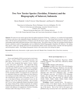 paper - Primate Specialist Group