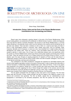 Portus, Ostia and the Ports of the Roman Mediterranean