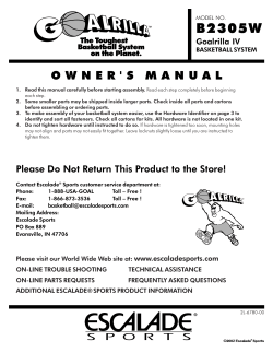 B2305W - Basketball Goal Store
