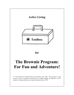The Brownie Program