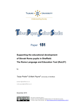 Paper 151 - Tilburg University