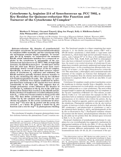 Nelson M.E., Finazzi G., Wang Q.J., Middleton