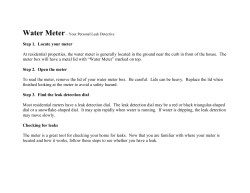 Step 1. Locate your meter At residential properties, the water meter